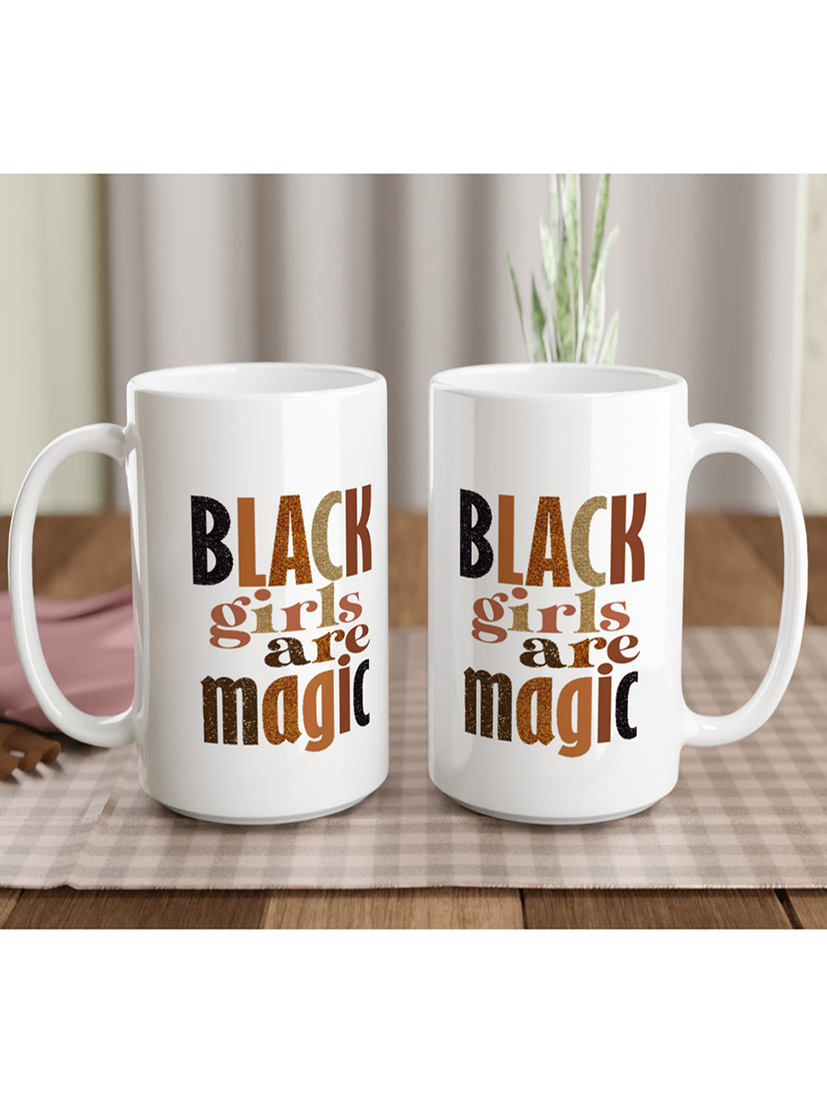 Black Girls Are Magic - Ceramic Mug