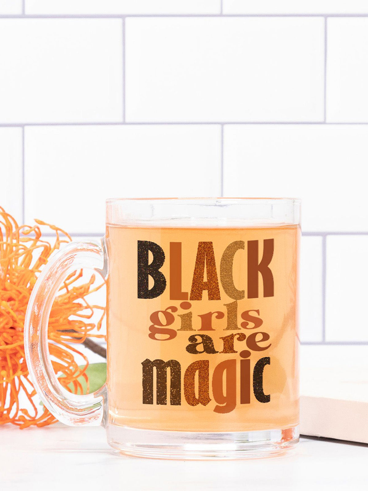 Black Girls Are Magic - Glass Mug