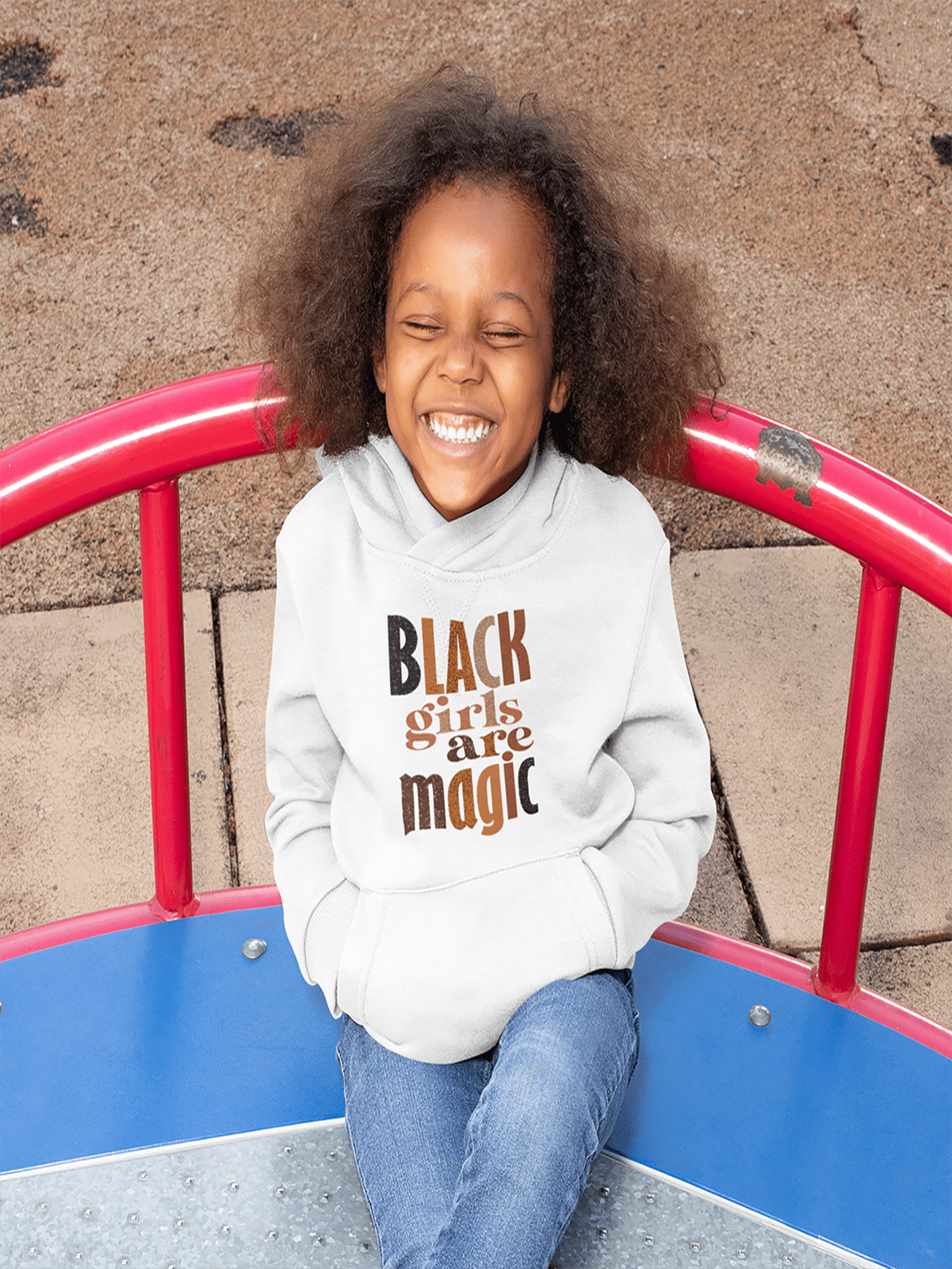 Black Girl's Are Magic - Girl's Hoodie